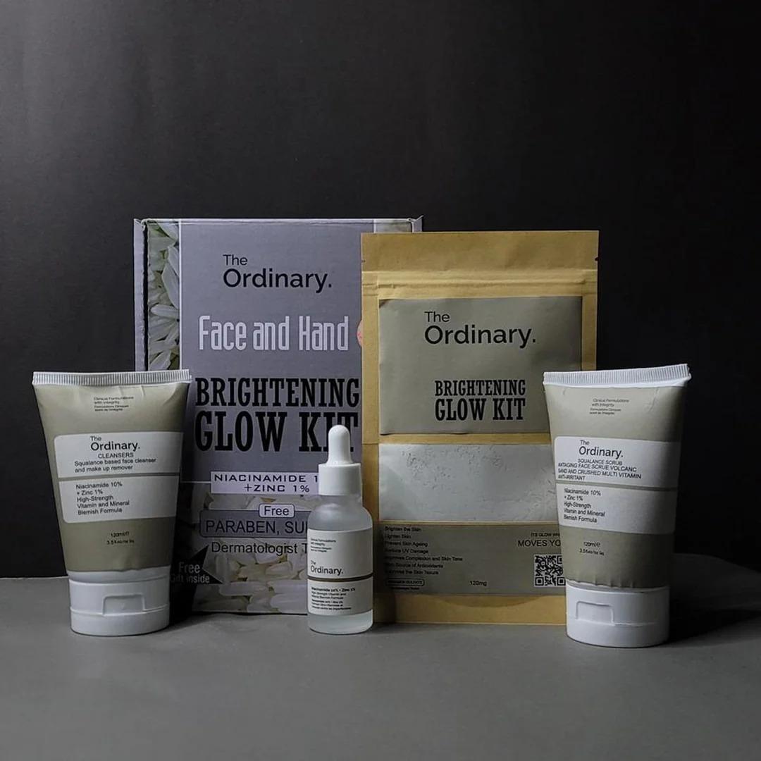 The Ordinary 4 in 1 Face and Hand Brightening Glow Kit