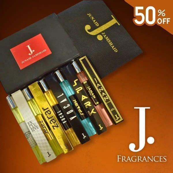 Long Lasting Pocket Perfumes - Pack of 5