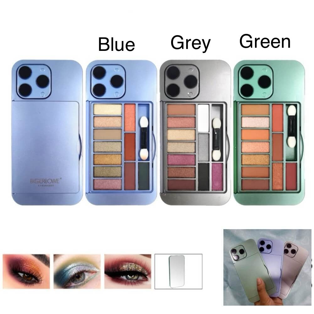 Phone Shape Matte & Shimmer Eyeshadow Palette